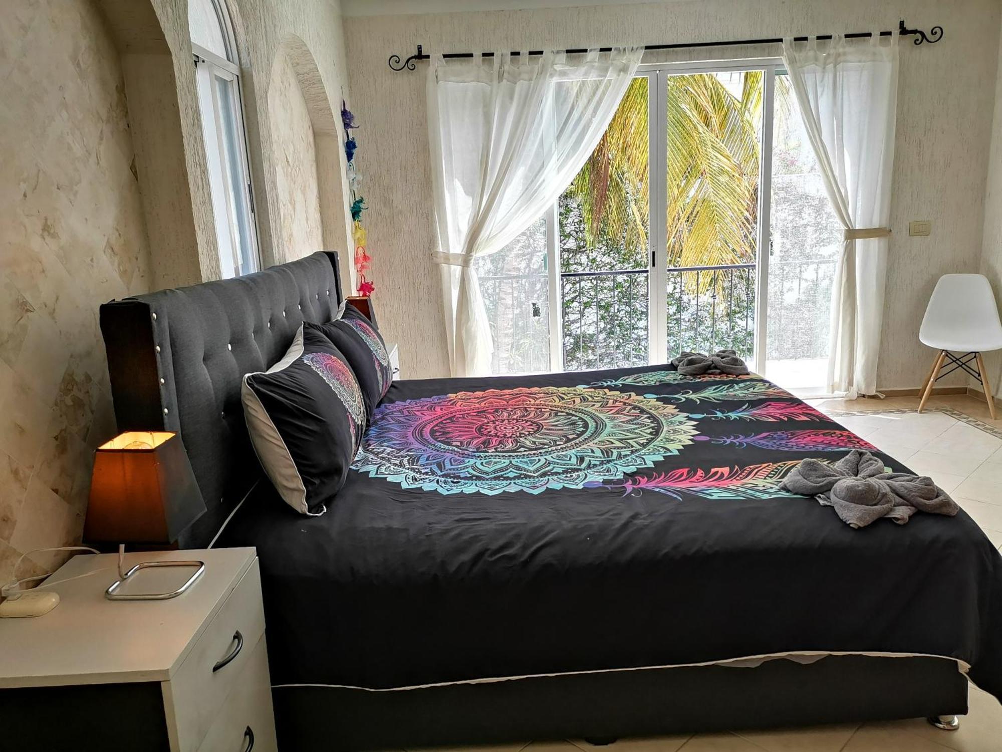 Beautiful & Cozy Near Beach Apartment Pool & Kingsize Bed Канкун Стая снимка