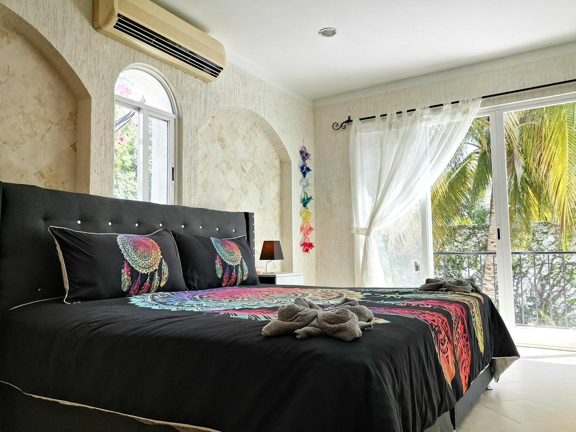 Beautiful & Cozy Near Beach Apartment Pool & Kingsize Bed Канкун Стая снимка