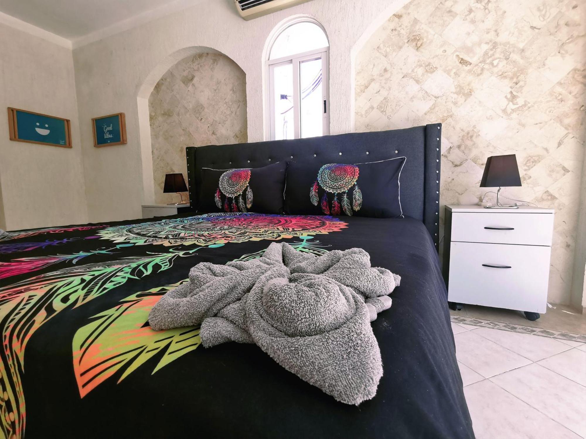 Beautiful & Cozy Near Beach Apartment Pool & Kingsize Bed Канкун Стая снимка